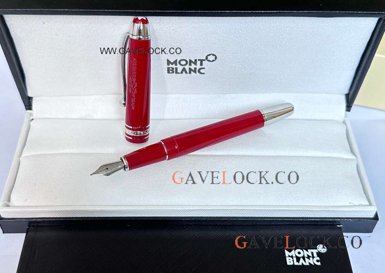AAA Grade Mont Blanc Meisterstuck 100 Classique Red Fountain Mid-size
